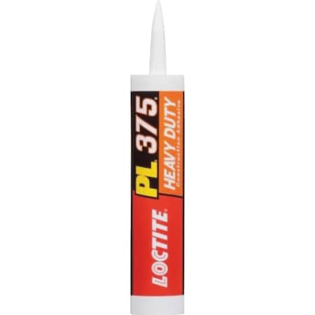 Loctite PL 375 10 Oz. Heavy Duty Construction Adhesive 1964642